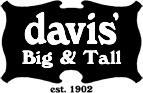 Davis Big And Tall Coupons 15% OFF Orders of $500+ 