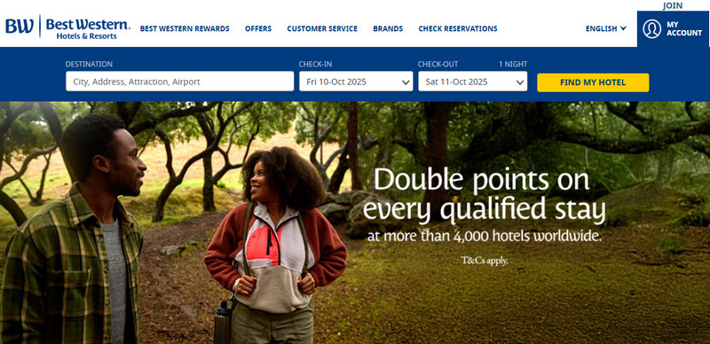 Best Western friends and family discount