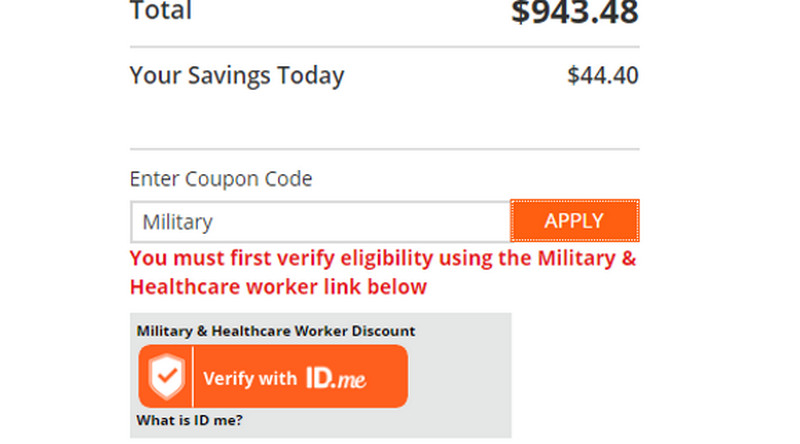 Simple Tire Military Discount