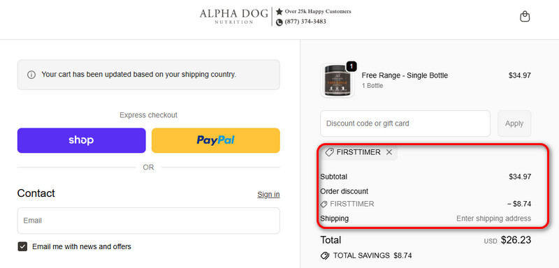 Alpha Dog Nutrition Coupons