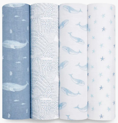 4-Pack Classic Swaddling Cloths