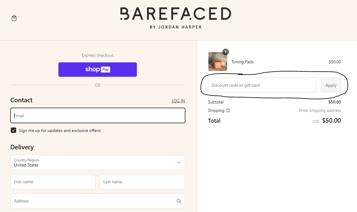 enter-Barefaced-coupon-code