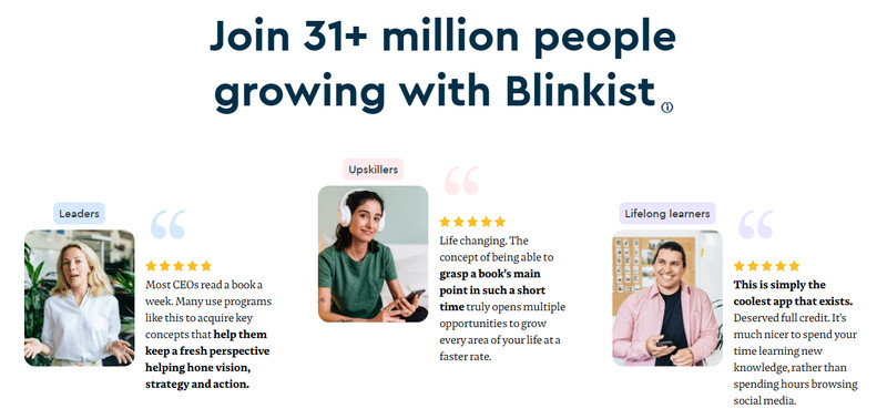 Blinkist Reviews
