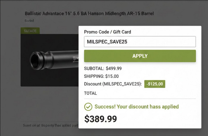 Ballistic Advantage Promo Code