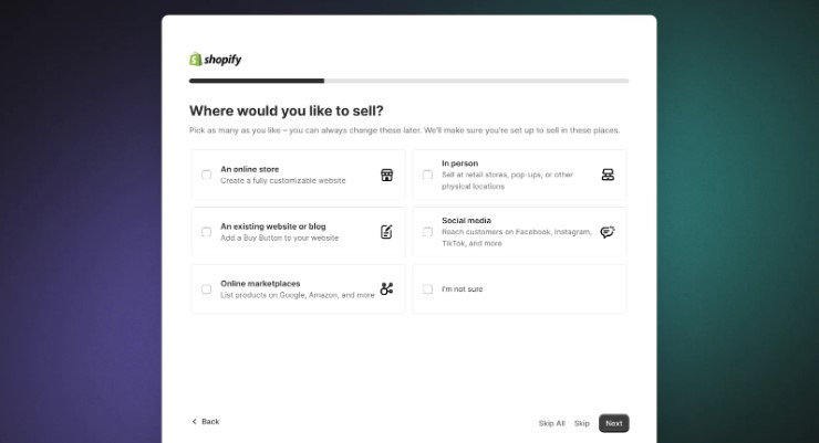 Shopify trial 1 offer