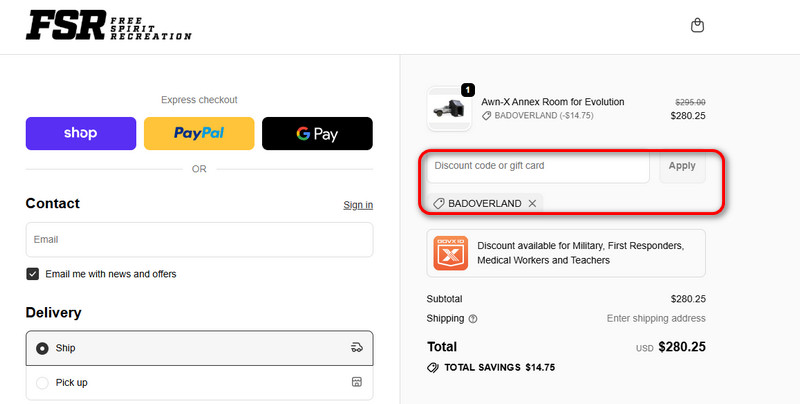 Freespirit Recreation Promo Codes