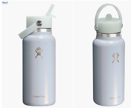 32-Ounce Wide Mouth Flex Straw Cap Bottle