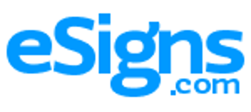 eSigns Coupon Code 20% Off, Free Shipping